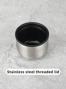 1 件真空隔热 304 不锈钢水瓶，大容量防漏水壶，适合户外露营、旅行、运动、健身 返回学校 返回学校