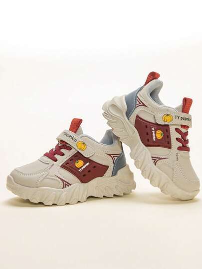 新款儿童厚底运动鞋，轻便时尚舒适厚底运动鞋，适合男孩和女孩，春秋季