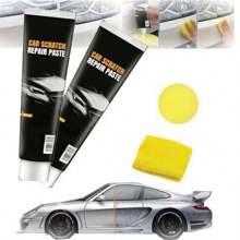 NetHong 2X Car Scratch Repair Paste Professional Scratch Remover Paste Silicone Free - Black - View 1