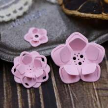 JOJOART Nuevos Arribos Pequeños Troqueles Metálicos con Pétalos de Flores para Scrapbooking, Elaboración de Tarjetas y Álbumes de Fotos, Manualidades de Papel Hechas a Mano