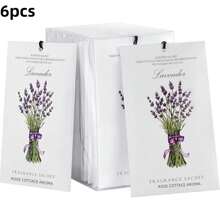 3/612pcs Lavender Sachet Drawer And Closet Air Freshener, Long-Lasting Sachet Drawer Deodorant Fresh Fragrance, Couple Home Fragranceparty Bag Fillergifts For Womenhouse Decor