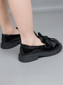 Zapatos de princesa con suela blanda para niñas, zapatos para vestido de gala de estudiantes de escuela primaria, para primavera/otoño