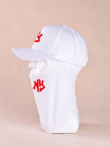 Unisex 2 szt. Mieszany garnitur Moda NY Maska Czapka Oddychająca Wygodna Tkanina Cztery pory roku Uniwersalna Kominiarka Czapka Baseballowa Wiatroszczelna Osłona Przeciwsłoneczna Pyłoszczelna Do Codziennych I Na Zewnątrz Jazda Na Rowerze Sporty