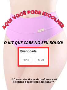 Kit Calcinha Cinta Modeladora Cós Duplo Microfibra Segura Barriga - Fernanda