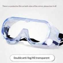 1pc Goggles, Anti-Wind, Anti-Fog, Anti-Splash, Industrial Protective Glasses For Riding, Cycling, Winter, Unisex - Multicolor - View 4