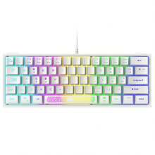 Free Wolf K61 RGB Gaming Keyboard, RGB Backlit Mini 60% Mechanical Keyboard For ESports Gaming Laptop - Multicolor - View 16