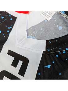 قميص بدلة ركوب الدراجات الجبلية، قميص سباق الدراجات، قميص للجبال والركوب والموتوكروس والهبوط الجبلي، قميص بأكمام طويلة، للرجال، تجفيف سريع وتنفس، 2025 - الأسود - مشاهدة 5