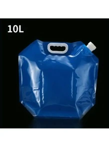 5L/10L便攜式可摺疊水桶：適用於戶外露營、野餐和燒烤! 露營必備物品