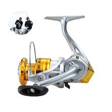 Lightweight Fishing Reel Parafishing Accessories 5.1:2 - Yellow - View 3