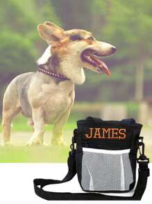 定制狗狗训练腰包，带腰带和肩带的户外狗狗训练包，训练用狗狗零食包，多功能遛狗装备 - 彩色 - 查看 2