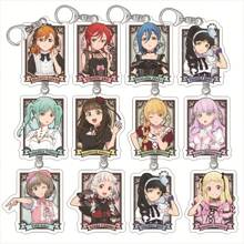 Anime Artikel Anime Acryl Schlüsselanhänger Shibuya Kanon Arashi Chisato süßer Y2K Cartoon Anhänger, geeignet für Taschen und Schlüssel, perfektes Geschenk für Fans, Cosplay Zubehör Auto Schlüssel Tasche Rucksack Kleine Schmuck Schlüsselanhänger Zubehör Kreative Studentengeschenke Anime Derivate, Kreative Rucksack Anhänger, Auto Schlüssel Anhänger, Acryl Schlüsselanhänger, Japanische Comic Anhänger, Neko Samentaschenanhänger Sammlerstücke, Anhänger, Otaku Sammlungsgeschenke, Günstige Geschenke Auto Zubehör Taschenanhänger Schule