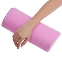 Soft Hand Palm Rest Manicure Table Washable Hand Cushion Pillow Holder Arm Rests Nail Art Stand For Manicure Pillow - Pink - View 5