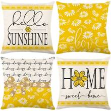 Lato Nowa Świeża Mała Poszewka na Poduszkę Cyfrowy Druk Wakacyjny Dom Salon Sofa Poszewka na Poduszkę Poszewka na Poduszkę