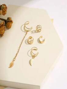 Ear Cuffs - 金色 - 查看 6