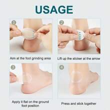 10pcs/15pcs Silicone Gel Blister Pads - Waterproof Ultra-Thin Cushioning Bandages For Heels, Toes, Fingers - Multi-Purpose Protective Adhesive Bandages For Sports, Shoes, Blister Prevention And Quick Healing, Random Styles