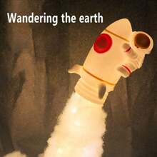 1 件创意火箭云小夜灯带 DIY 材料套件，宇航员太空小夜灯，床头氛围灯，适合儿童、男士、男孩和朋友的生日礼物 - 彩色 - 查看 6