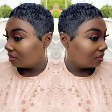 Stunning Glueless Wig Human Hair For Women Short Straight Bob Wig - Natural Color Brazilian Remy Human Hair, Non Lace Full Machine Made Perfect For Daily Use And Parties Wear Easy Styling And Versatile Look