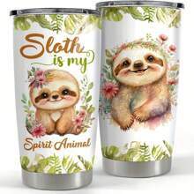 20oz Creative Customized Pattern Stainless Steel Double Layer Insulated Travel Mug, Keeps Hot/Cold, Portable