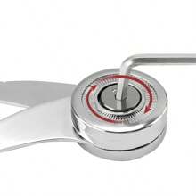 Bisagras hidráulicas de parada aleatoria para puertas de gabinetes de cocina, bisagra ajustable pulida, soporte de elevación para muebles - Un tipo - Ver 8