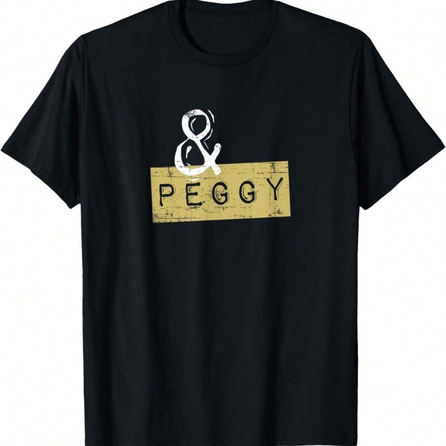 Funny And Peggy T-Shirt - Funny Hamilton Shirts T-Shirt - 黑色 - 查看 1