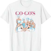Camiseta "Beauty And The Beat" de The Go-Go's - Blanco - Ver 1