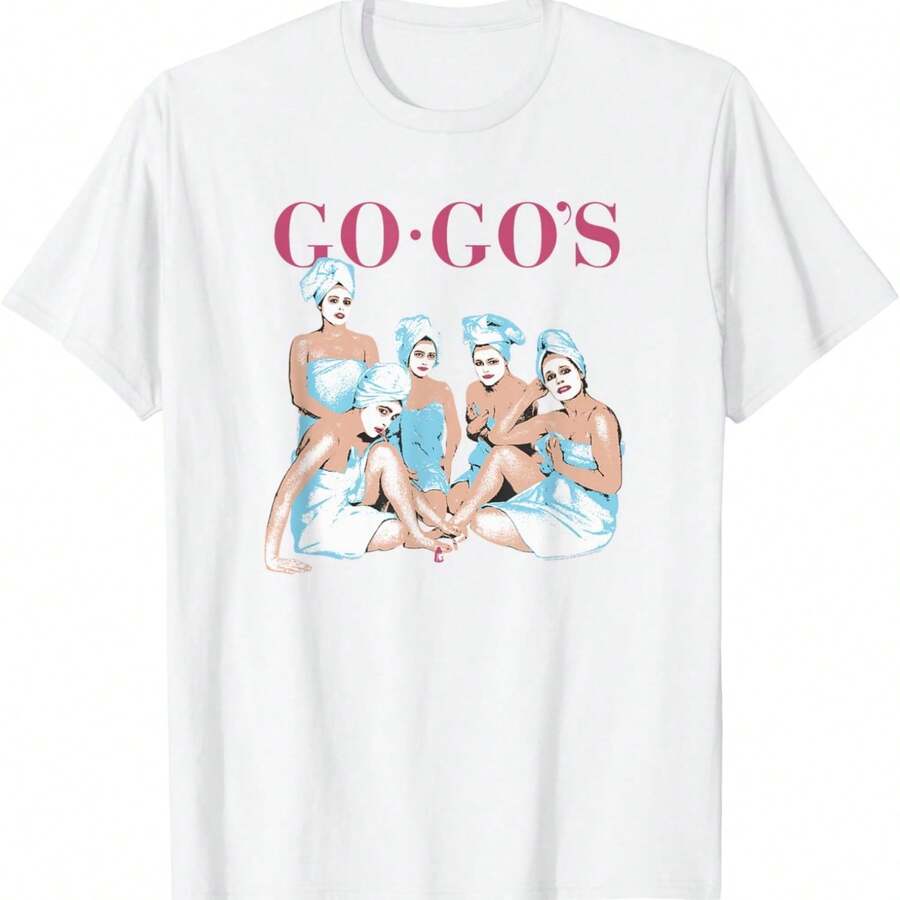 Camiseta "Beauty And The Beat" de The Go-Go's - Blanco - Ver 1