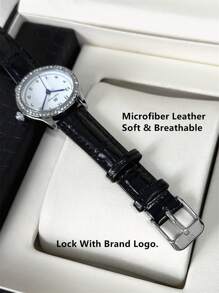 Pablo Raez 1 stuk zilveren sieraden horloges ontwerp zomer accessoires modieuze dames horloge roestvrij staal IPS vergulde kast vintage & luxe top gloednieuwe AAA Ins stijl kleine klok zachte zwarte microvezel armbanden ketting 50M waterdicht quartz horloge blauwe tijdsregelaar elegante & veelzijdige wijzerplaat leuke leraar cadeaus uren voor vrouwelijke vriend of familie geschikt voor dagelijks leven/werk/feest decoratie verjaardag afstuderen huwelijkscadeaus