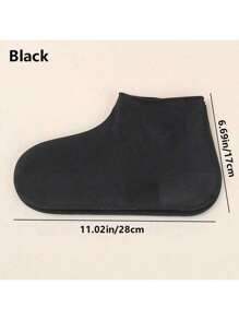 2 Pairs Of Waterproof Non-Slip Shoe Covers, Reusable, Waterproof Protection, Outdoor Rain Boots Waterproof Shoe Covers, Reusable, Rainproof. Multiple Colors Available, Rain And Sand Proof Rain Shoe Covers, Silicone Waterproof Shoe Covers, Rainy Day Shoe Covers, Reusable Non-Slip Rain Boots (Fits Size 34-45)
