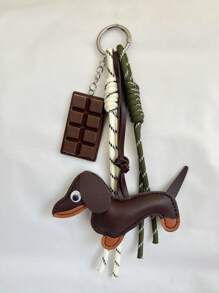 Breloc de ciocolată cu cârnați, apreciat de bloggeri, în formă de baseball, personalizat, pentru mașină, cupluri, țesut, accesoriu decorativ, cadouri pentru domnișoare de onoare, pentru căței