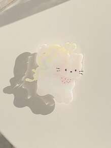 Soporte para teléfono móvil con forma de perro oso Kawaii de GUCADI, expandible y plegable, compatible con estuches de teléfono Apple, Honor, VIVO, OPPO, , Android, regalo para cumpleaños, familia, amigos, agarre de teléfono extensible y retráctil, accesorios para teléfono