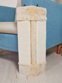 Tapis à gratter pour chat pliable, panneau à gratter en sisal pouvant être fixé au mur pour protéger les meubles, garde votre chat plus heureux - Multicolore - Voir 13