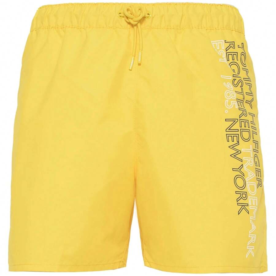 Tommy Hilfiger 黄色大徽标男士短裤