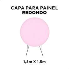 Round Party Panel Cover Various Combinations - 淺粉色 - 查看 1