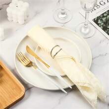 20 件/包、12 件/包、6 件/包、4 件/包、2 件/包金属餐巾环、金属螺旋餐巾环、简易合金餐巾环，适用于婚礼、招待会、晚宴、聚会、自助餐