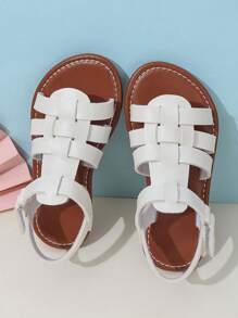 Letnie dziecięce sandały plażowe typu rybak gladiator plecione