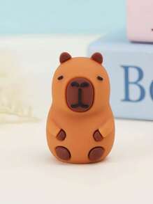 1件/3件/7件趣味创意水豚铅笔制作器，奢华炫酷时尚文具，颜色随机，造型新颖的铅笔刀，可用于生日装饰，独特设计，趣味学习用品及教师奖励礼物，儿童铅笔，酷炫儿童，教师用柔软文具，男孩礼物，女孩礼物，适合毕业季、宰牲节、独立日、返校季、返校季