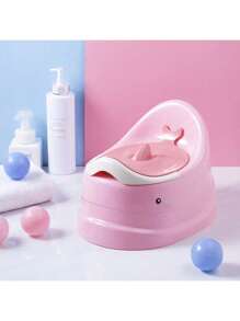 Whale Simple Potty Chair - Minimalist Small Toilet Trainer For Toddler Boys & Girls, Children's Autonomous Toilet Training Urinal Potty Seat
