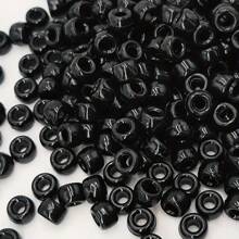 300/600pcs Black & White Small Horse Beads 6x9mm - For DIY Bracelets, Necklaces, Earrings, Hair Extensions And Jewelry Making Decorations - Pony Beads - View 7