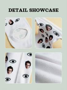 1 Pair Custom Casual Short Socks, Personalized No Show Socks, Summer Invisible Short Socks, No Show Fashion Breathable Socks, Anniversary Gift, Valentine Gift, Birthday Gift, Wedding Gift, Mother's Day Gift, Best Friend Gift, Gift For Mom, Gift For Girlfriend, Gift For Her