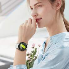 حزام ساعة متوافق مع ساعة سامسونج جالكسي 7، 6، 5، 4، الترا، وFE، بمقاس 40مم 43مم 44مم 45مم 46مم 47مم، حزام سيليكون ملون ثنائي اللون مطبوع ومنقوش بدون فجوات، مناسب لساعات هواوي وشاومي، مناسب للترفيه والحفلات والنزهات والهدايا للرجال والنساء