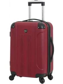 ¡Recomendado Travelers Club Luggage Chicago 20 pulgadas maleta de mano expandible, negro, una sola talla! - Azul Marino - Ver 5