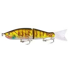 HENGJIA 1pc Joint Swimbait 175mm 55.7g Sinking Minnow Wobbler Fishing Lure Artificial Hard Bait For Pike Bass Trout - Multicolor - View 12
