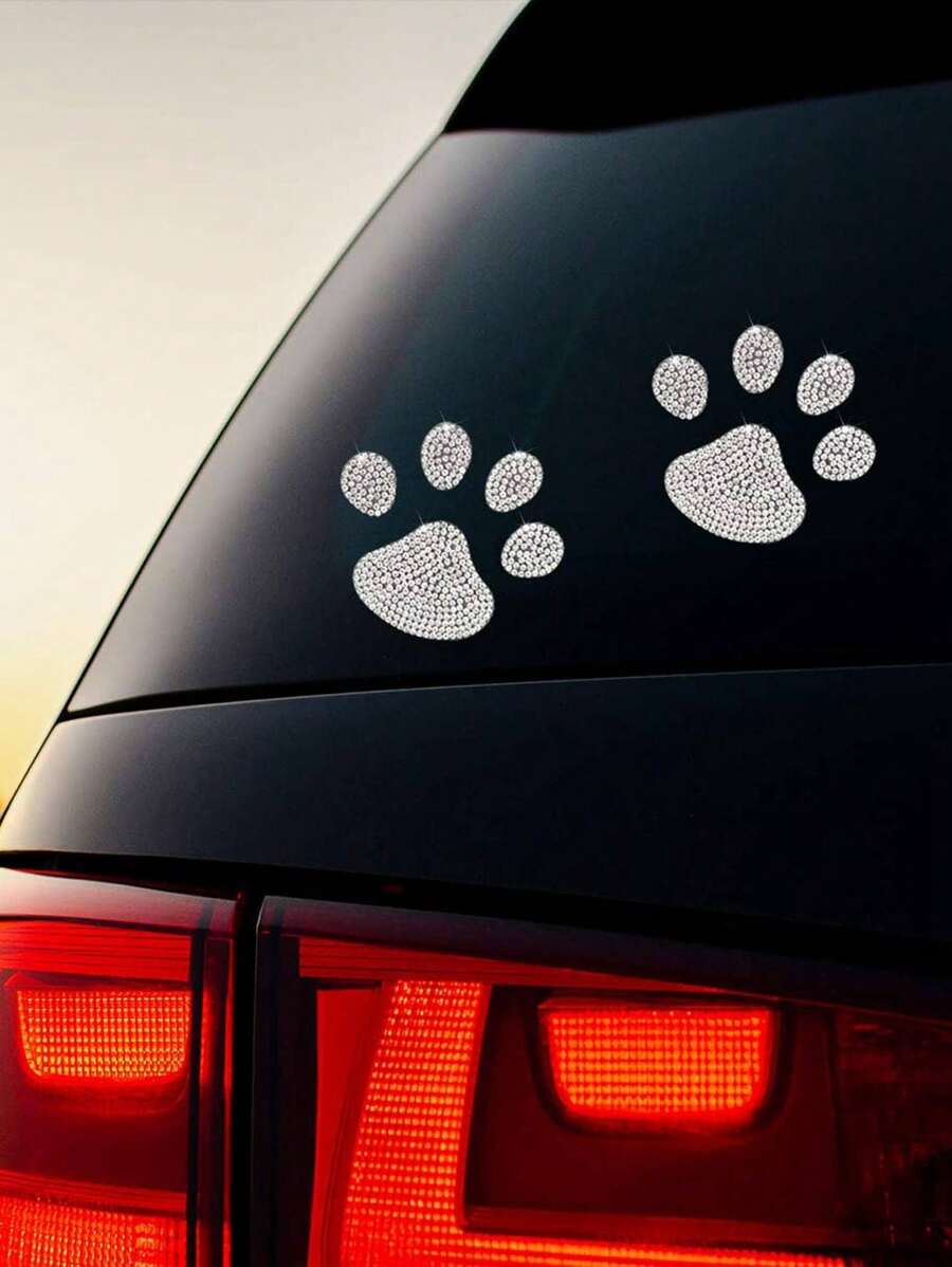 1 pieza Calcomanía de decoración de diamantes de lujo para el interior de automóviles de alta gama, adecuada para múltiples escenarios