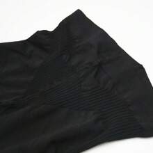 Anti Cellulite Women Compression Leggings Leg Shaper High Waist Black Pants Shapewear - Black(1 Pack) - View 5