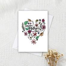 Tarjetas del Día de la Madre, tarjetas florales, tarjetas de flores silvestres, regalos para mamá, para mamá especial, regalos conmemorativos para mamá