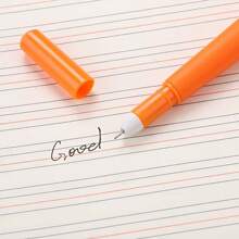 10 支胡萝卜形创意凝胶笔，独特的塑料书写工具，适合大学笔记，无羽毛，有趣的复活节礼物和派对礼物