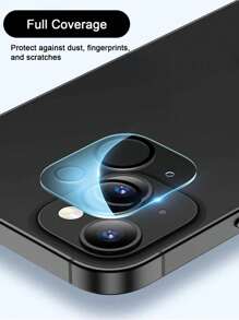 2pcs Tempered Glass Camera Lens Protectors, Scratch-Resistant, Waterproof, Compatible With IPhone 11/12/13/14/15/16 Gift For Birthday, Family, Friends Lens Protector, Phone Accessories Shockproof Anti-Fall Anti-Fall Anti-Fingerprint Full Cover