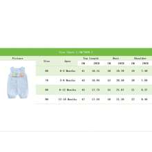 Baby Girl Boy Sleeveless Romper With Rabbit And Vertical Stripes Jumpsuits Perfect For Easter Every Day Wear - Blue - View 2