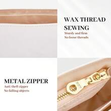 Túi lót sắp xếp đồ dùng xách tay Mini Long Champ 2025, phù hợp với túi Le Mini và các loại túi nhẹ khác, giữ cho túi luôn gọn gàng, chống thấm nước, có thể dùng làm túi đi biển hoặc phụ kiện đi biển. - trắng - Xem 10