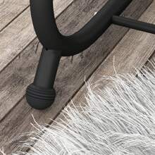 Outsunny Patio Lounge Chair & Swing Chair - 咖啡棕 - 查看 8